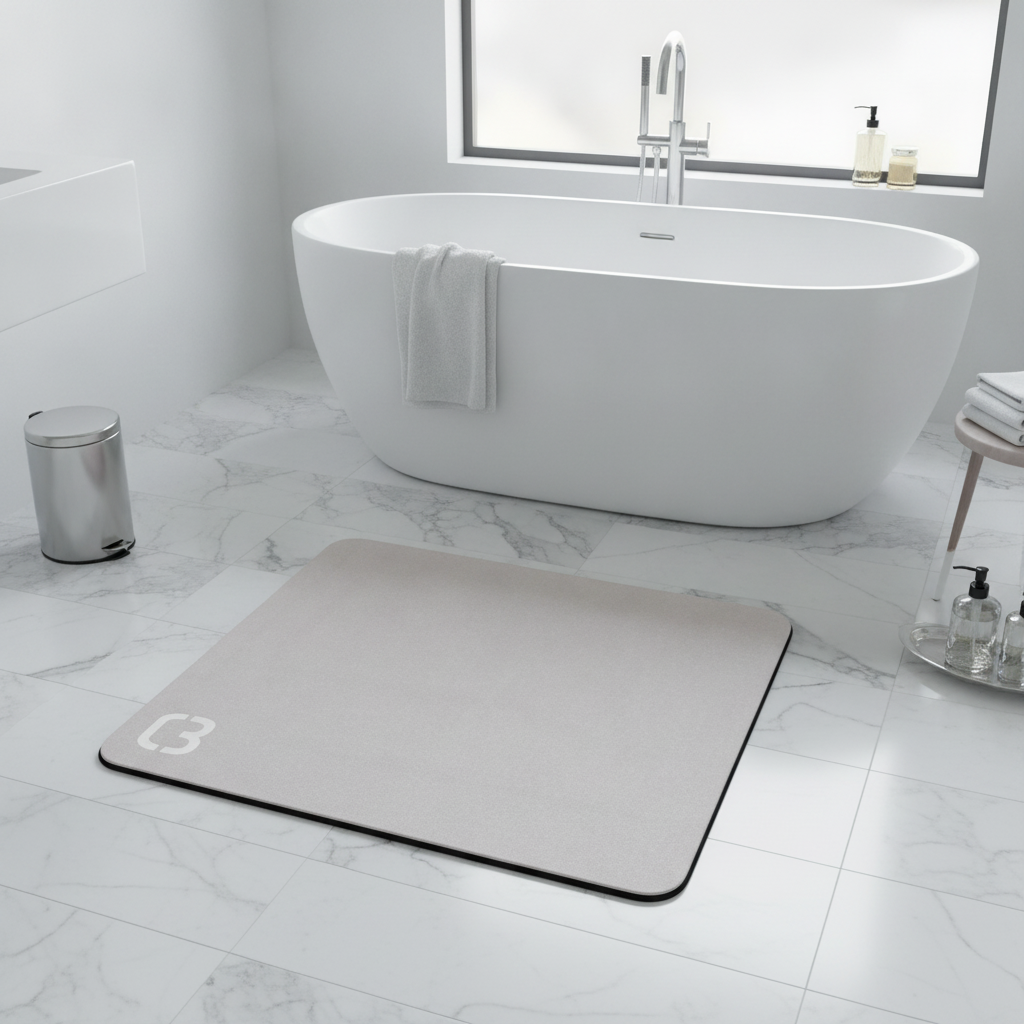 Diatomite 90 Cm Bath Mat