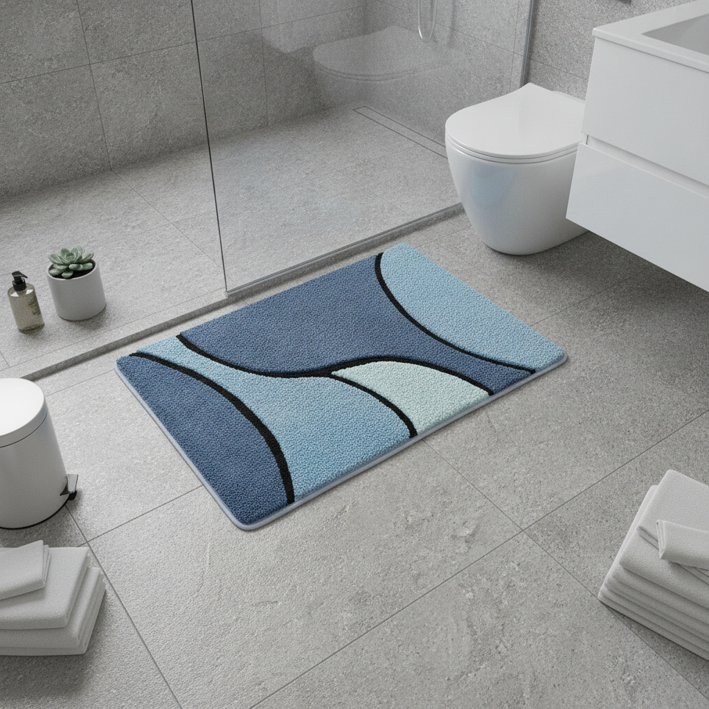 Art Deco Bath Mat