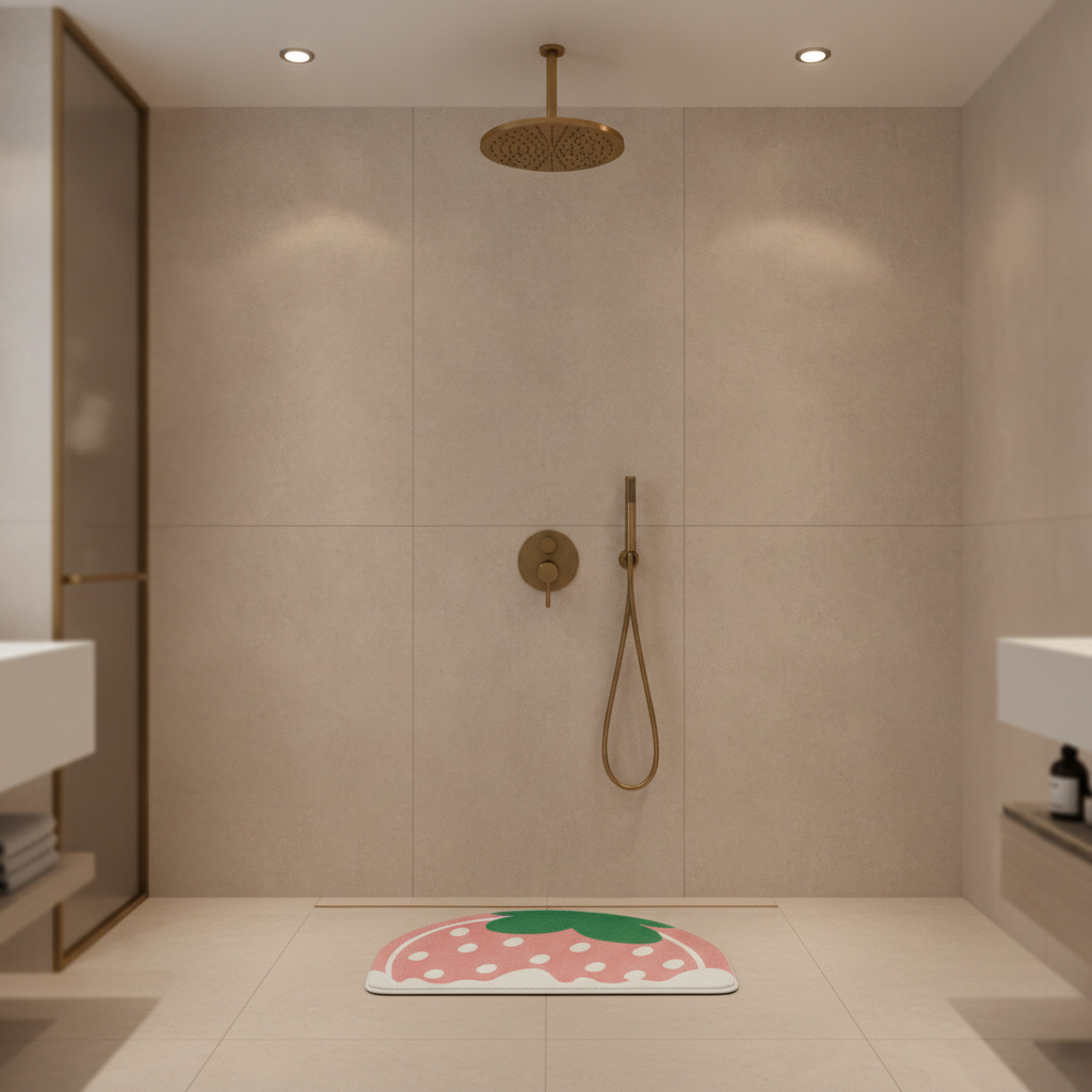 Pink Pale Bath Mat