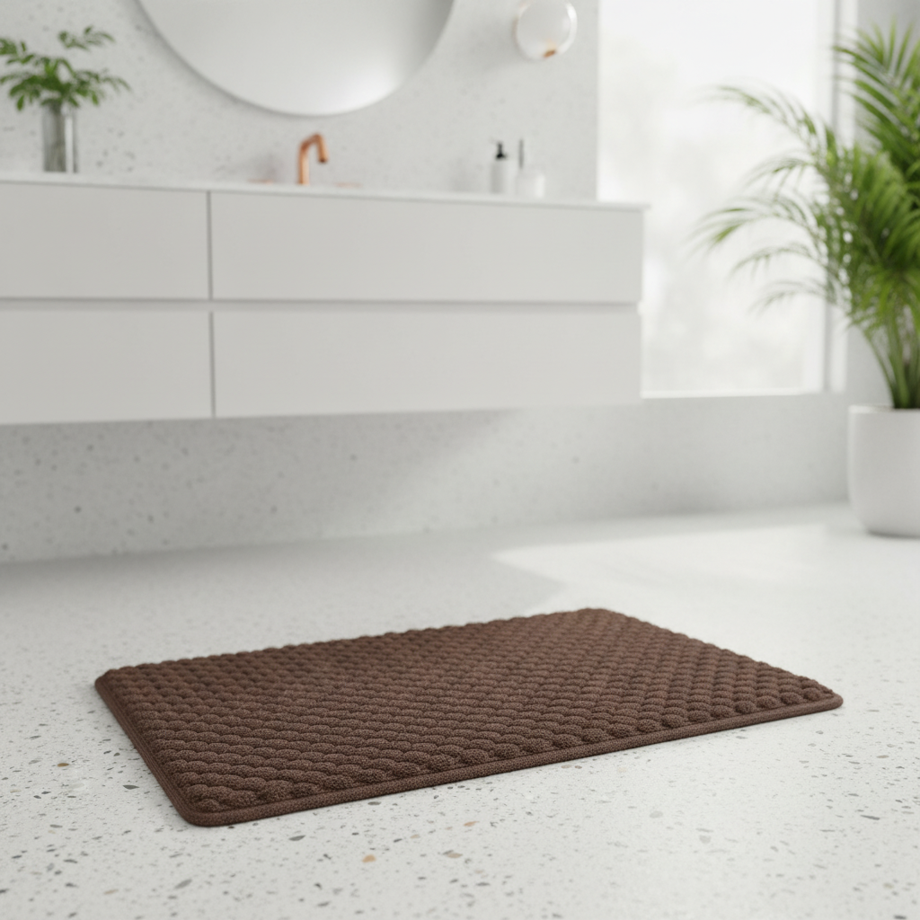 Brown Chocolate Bath Mat