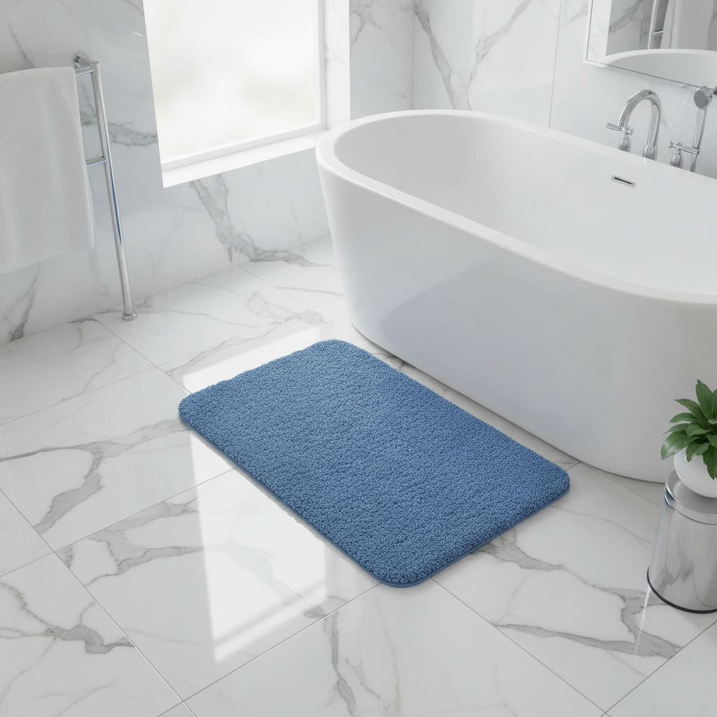 Fluffy Bathroom Rug