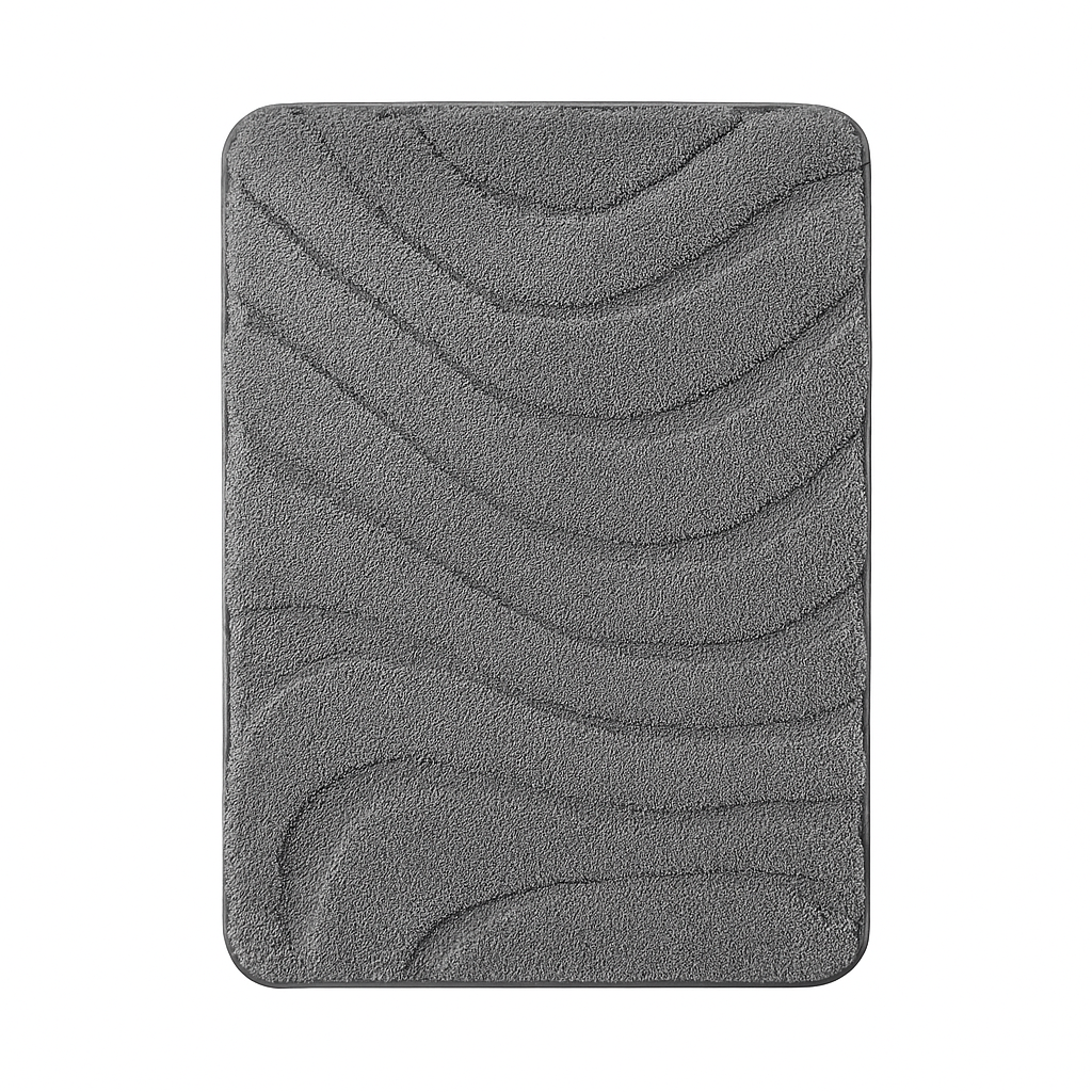 Gray Dark Bath Mat