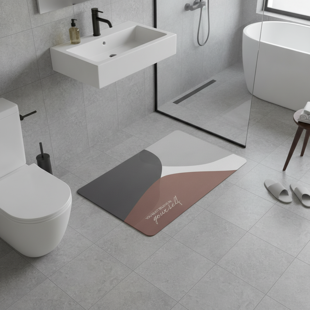 Design Bathroom Rug