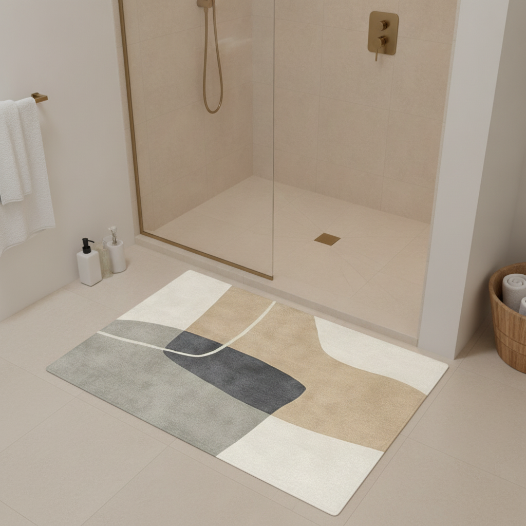 Natural Diatomite Bathroom Rug