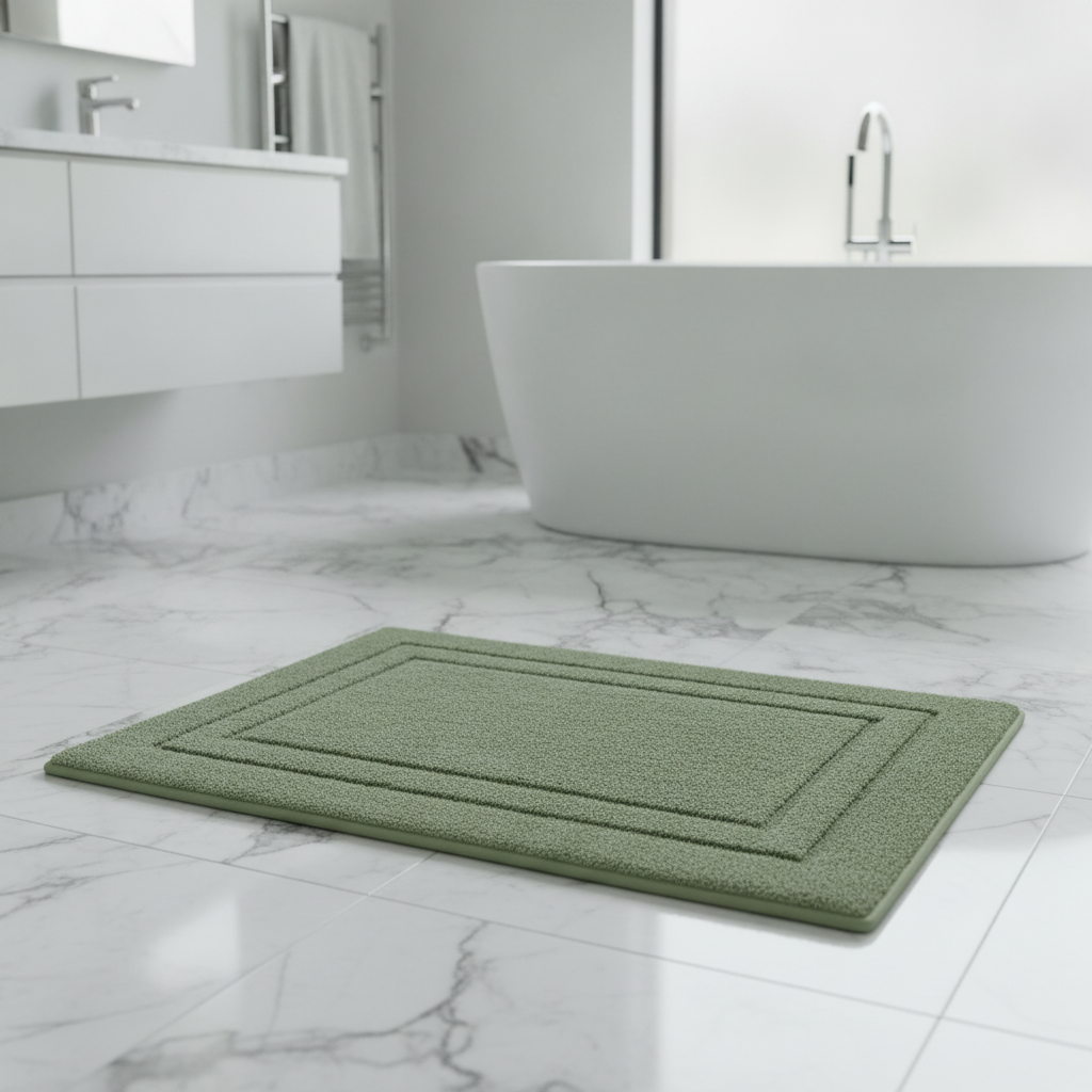Absorbent Bathroom Rug
