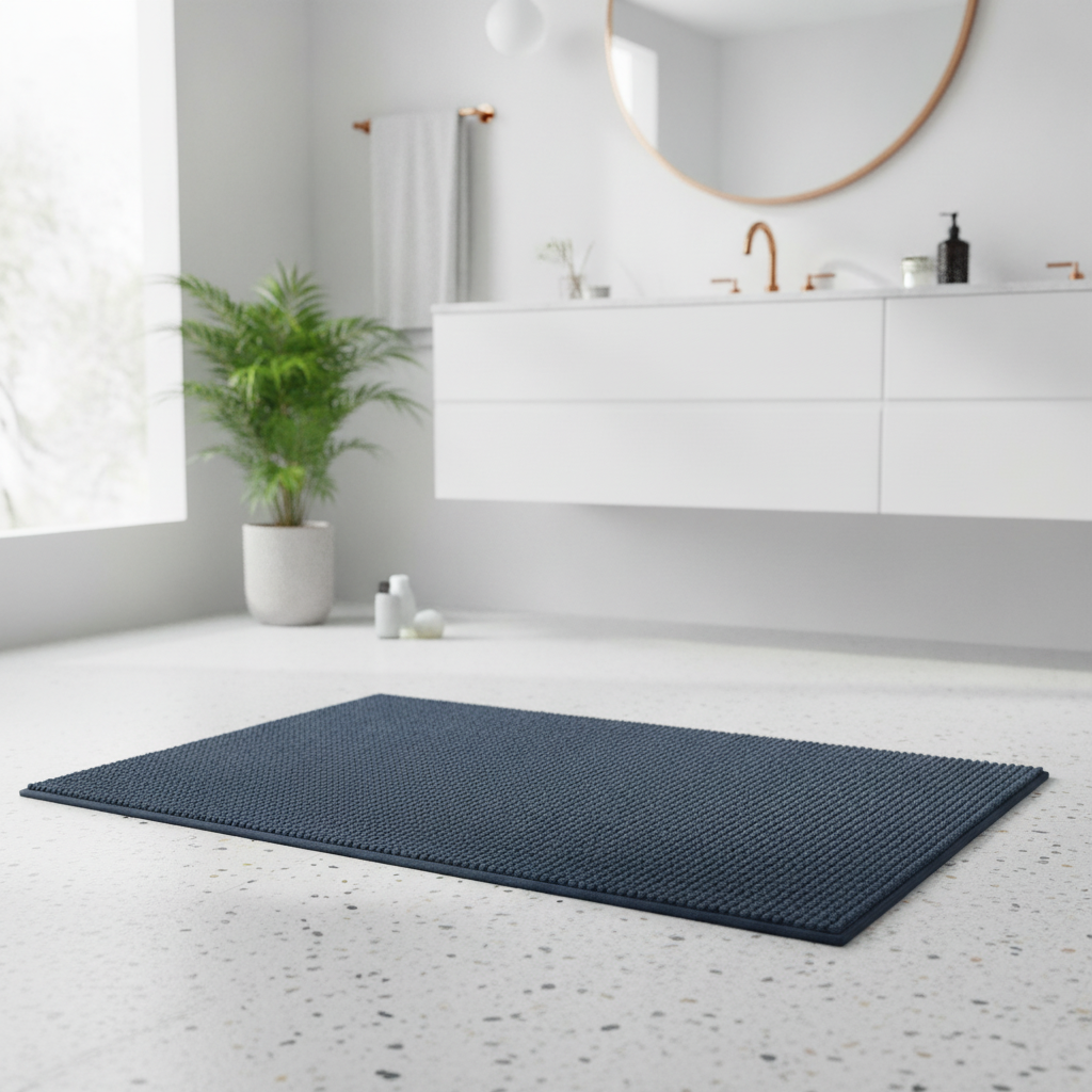 Soft Thin Bathroom Rug