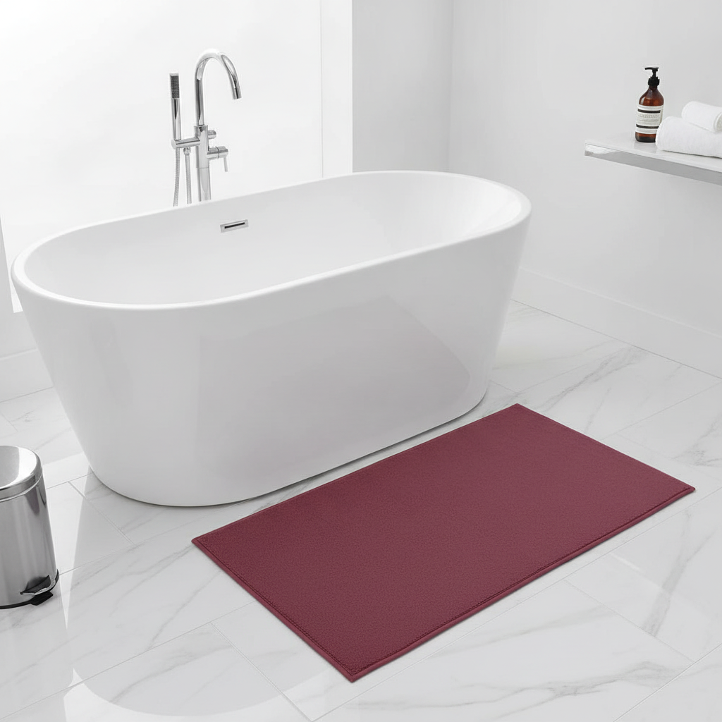 Large Microfiber Bathroom Rug