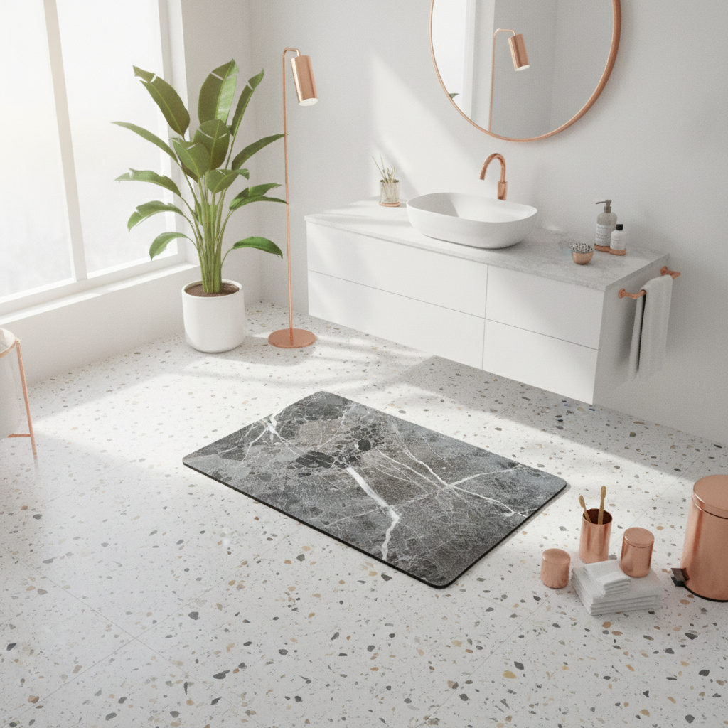 Large Design Non-Slip Bath Mat