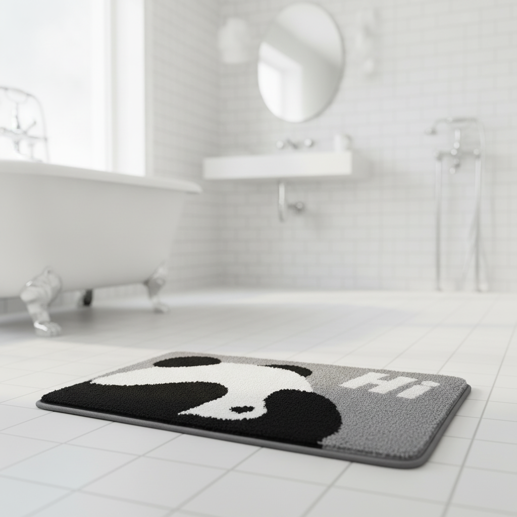 Panda Bath Mat