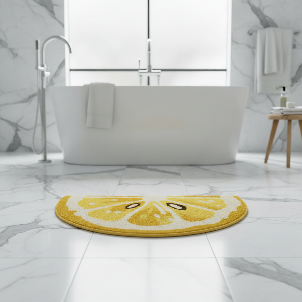 In Shape Half Moon Bath Mat - view 11