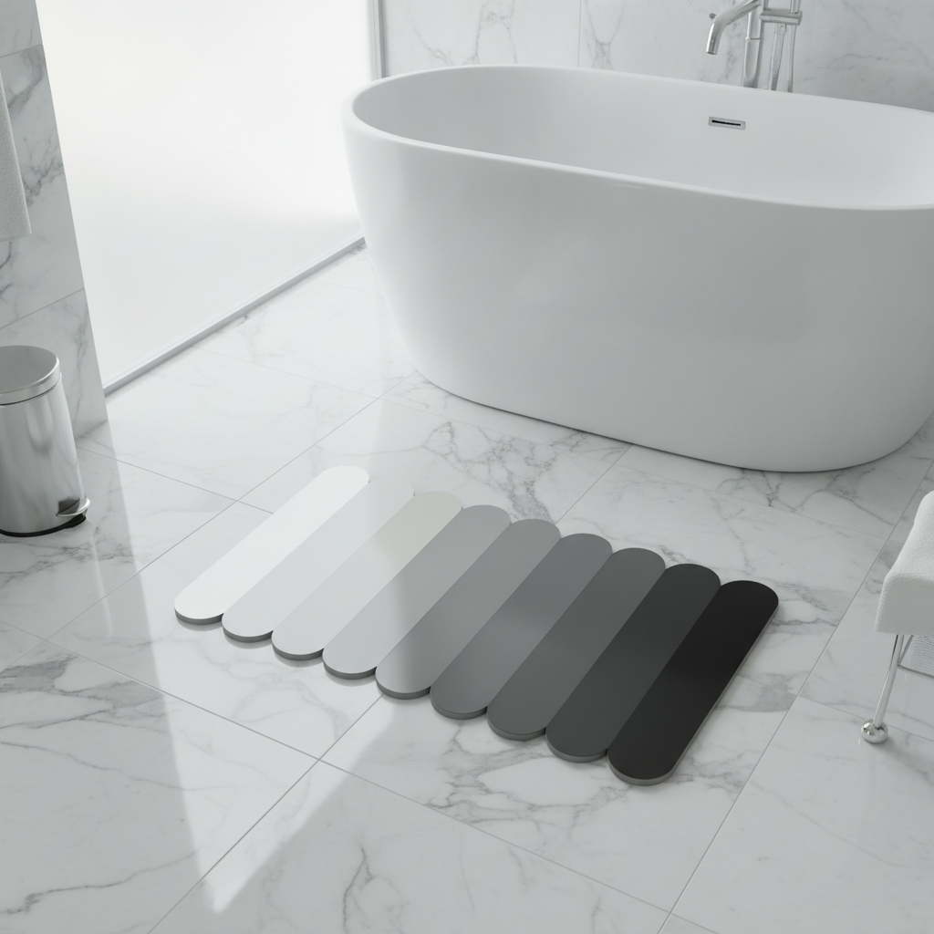 Absorbent Diatomite Bathroom Rug