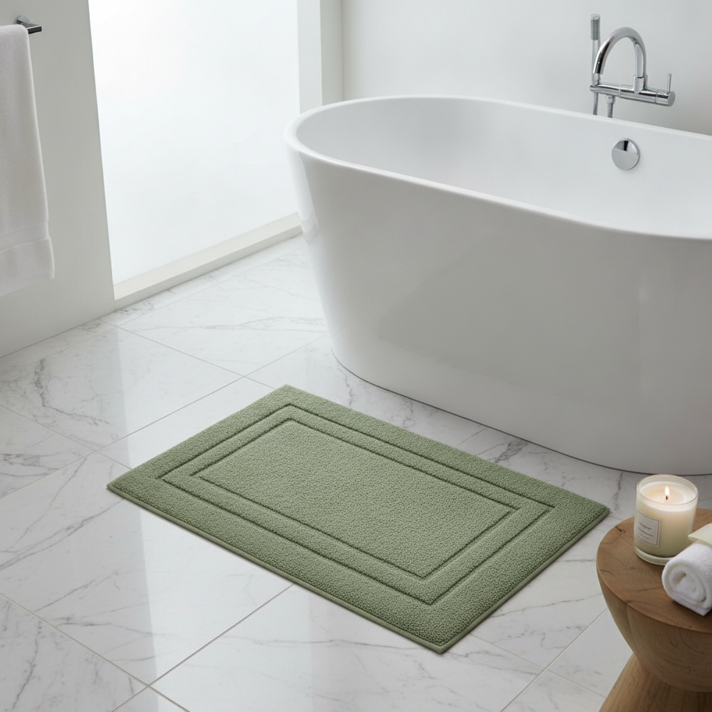 Absorbent Bathroom Rug