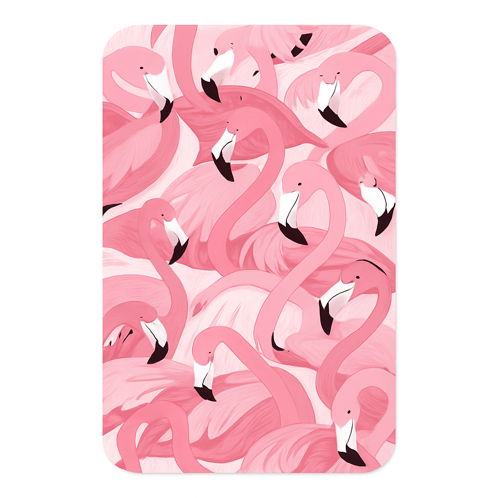 Flamant Pink Bath Mat