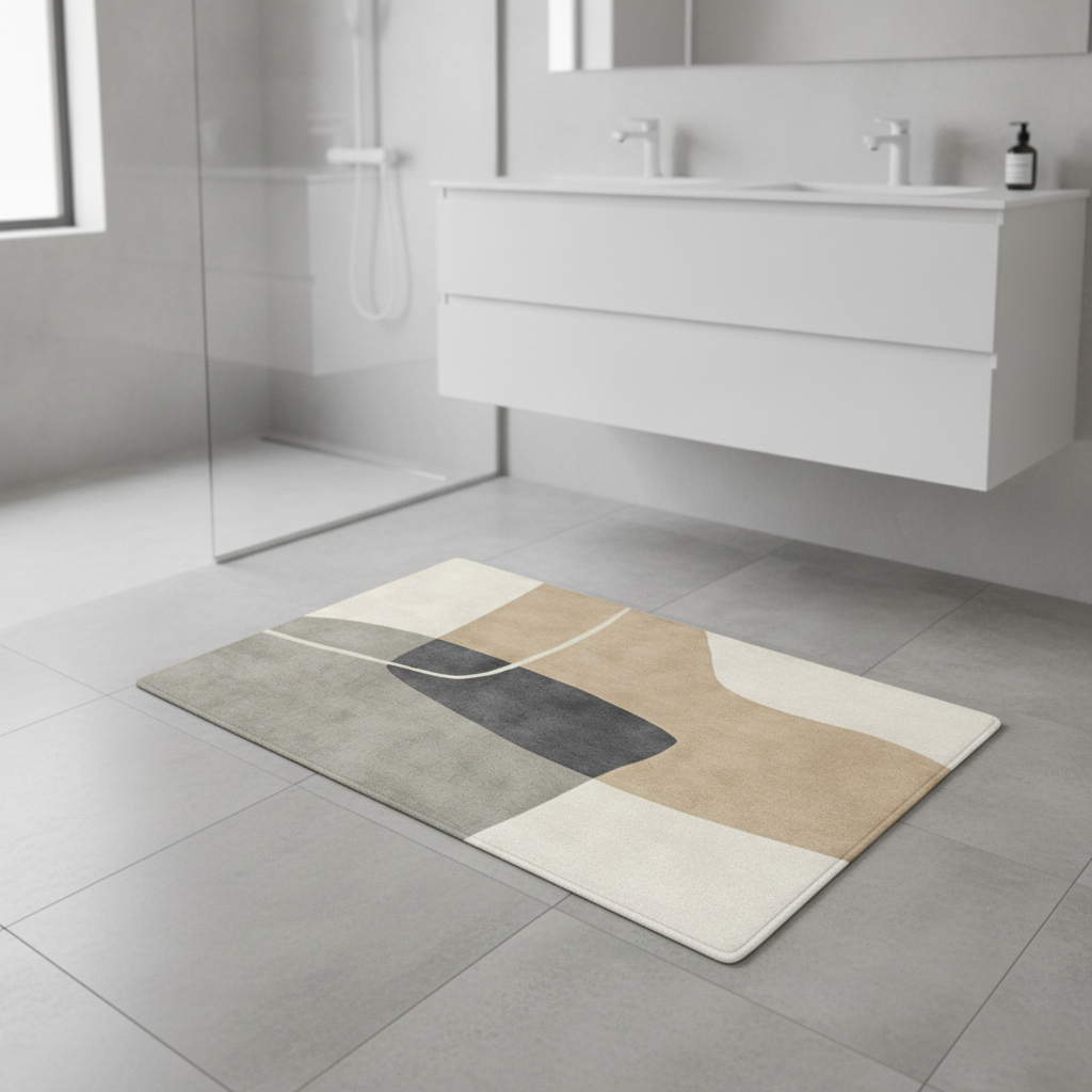 Natural Diatomite Bathroom Rug
