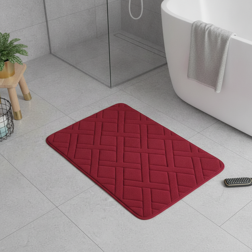 Thick Luxury Bath Mat - care instructions