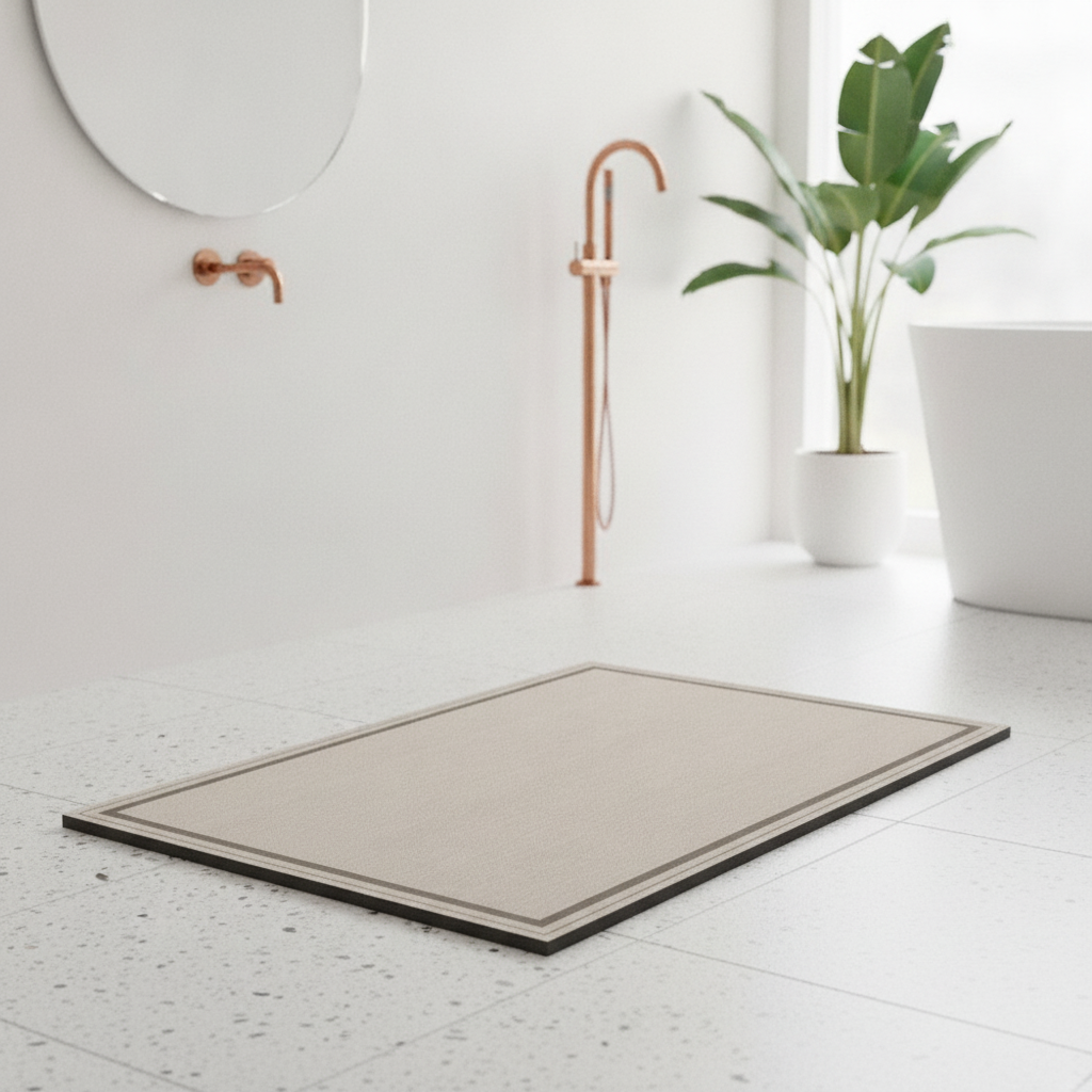 Diatomite Large Size Bath Mat