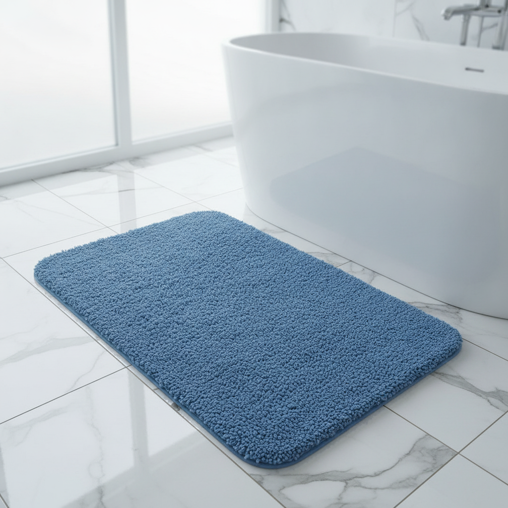 Fluffy Bathroom Rug