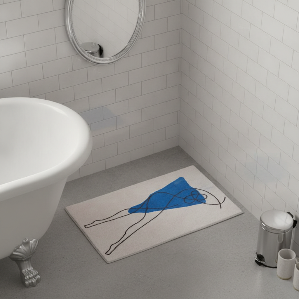 Abstract Art Bath Mat