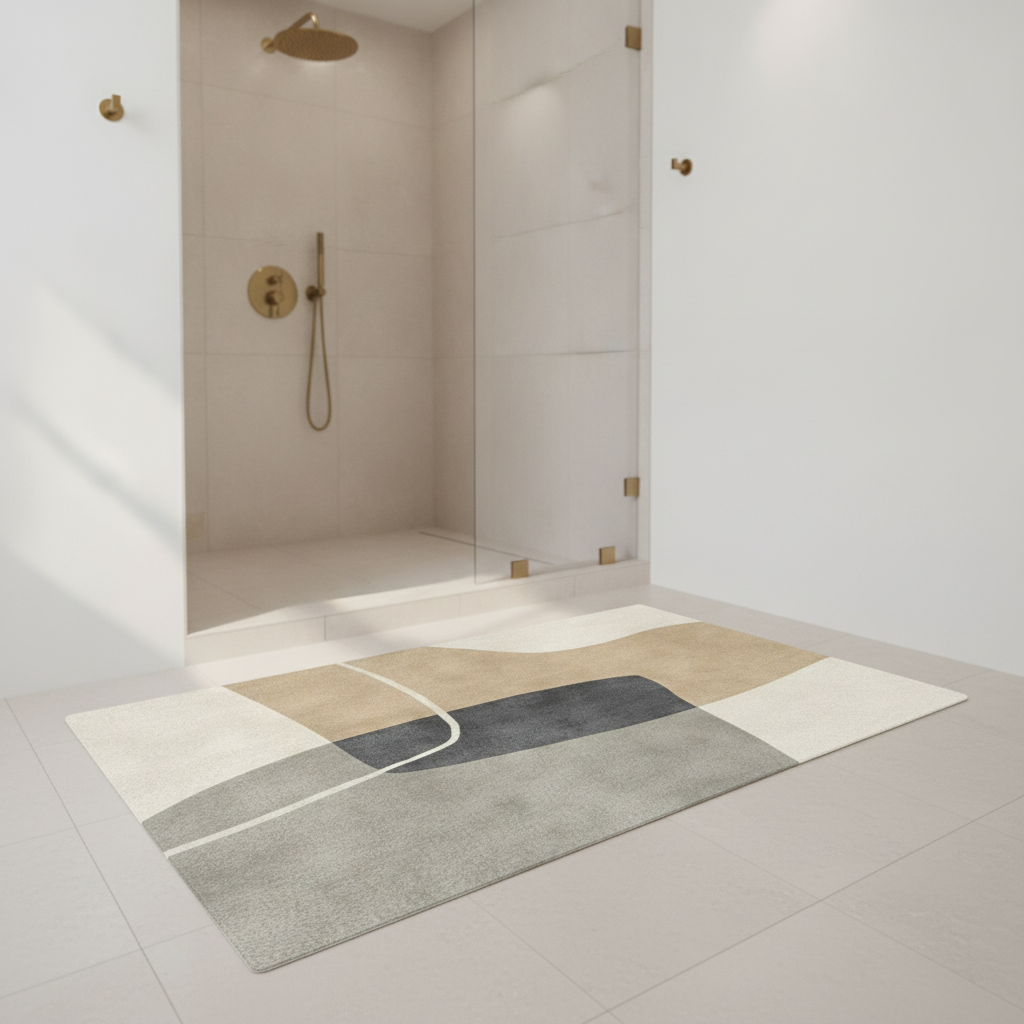 Natural Diatomite Bathroom Rug