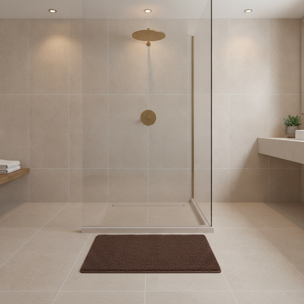 Brown Dark Bath Mat