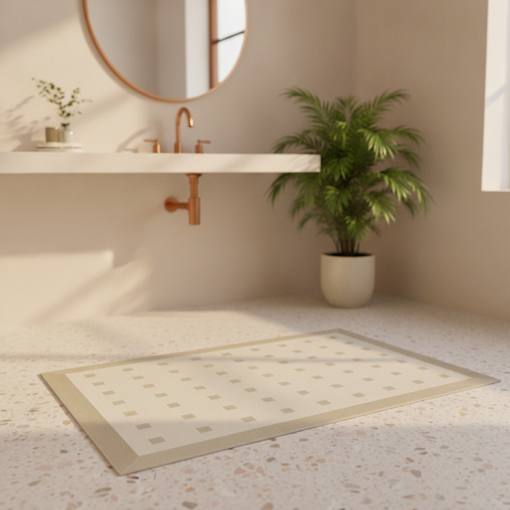 Diatomite Classic Design Bath Mat - color variations