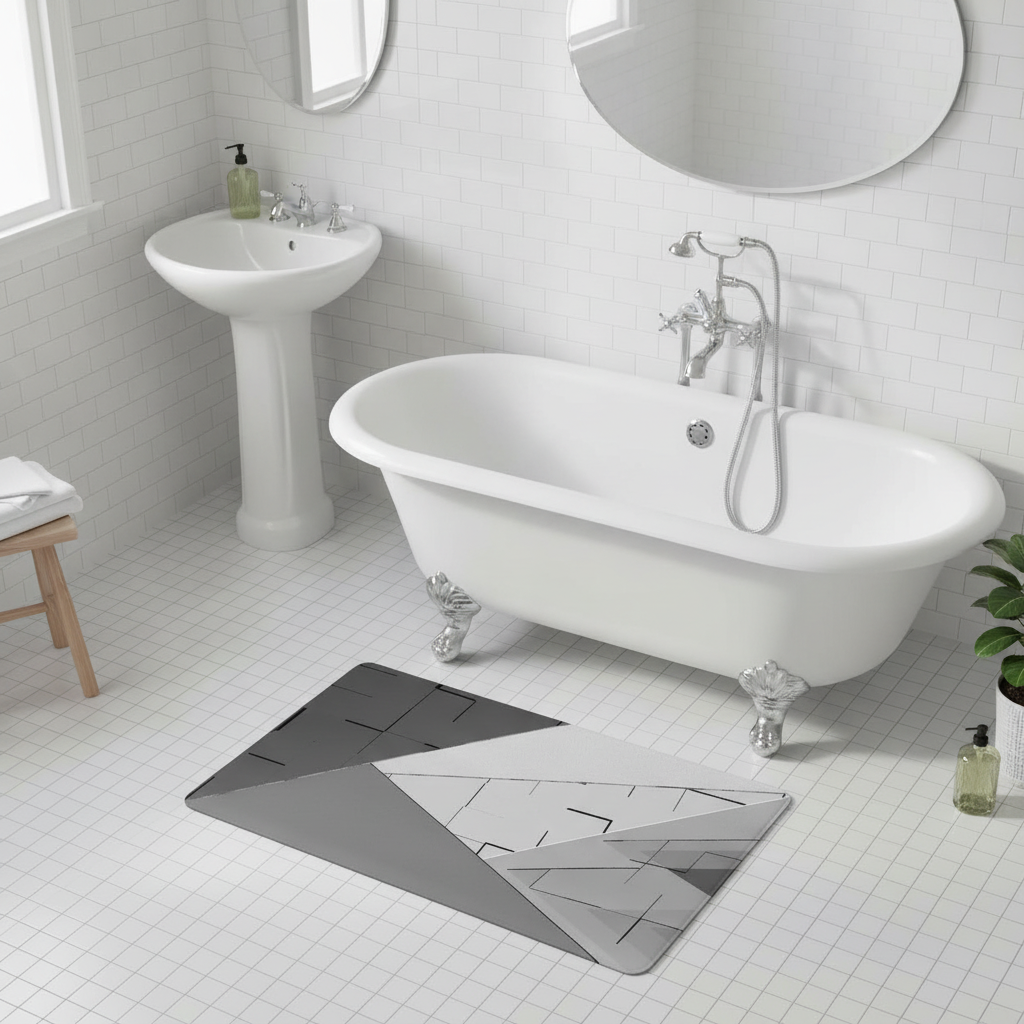 Industrial Style Bath Mat