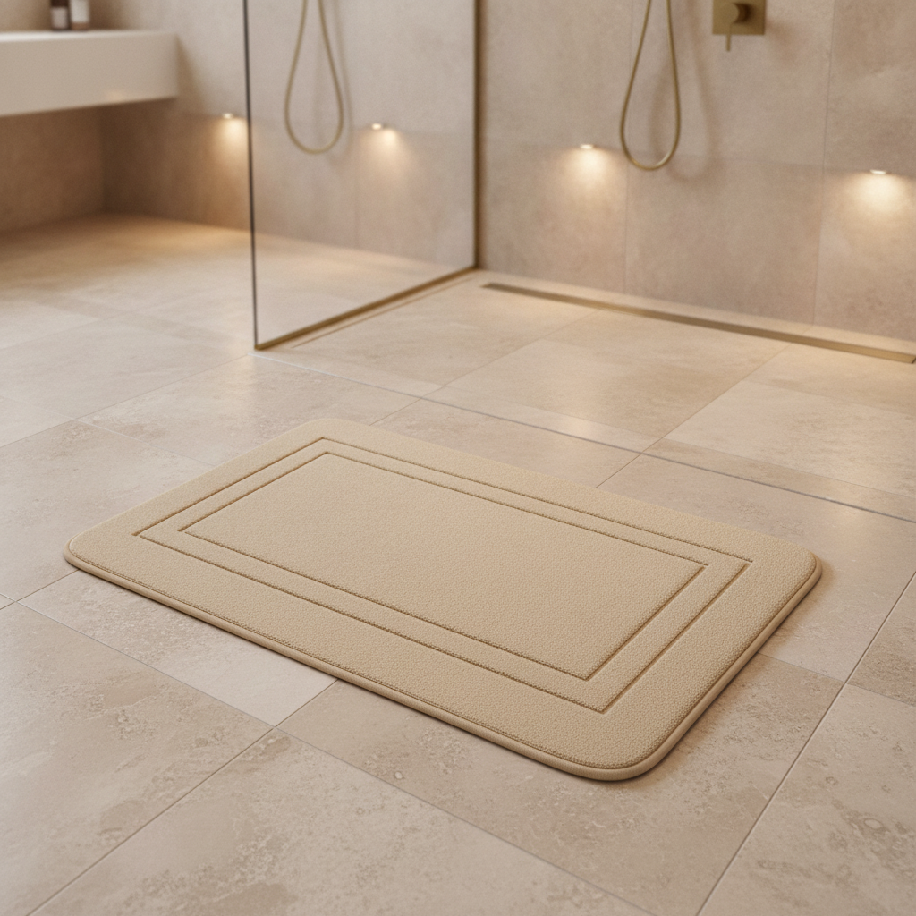 Memory Shape Bathroom Rug