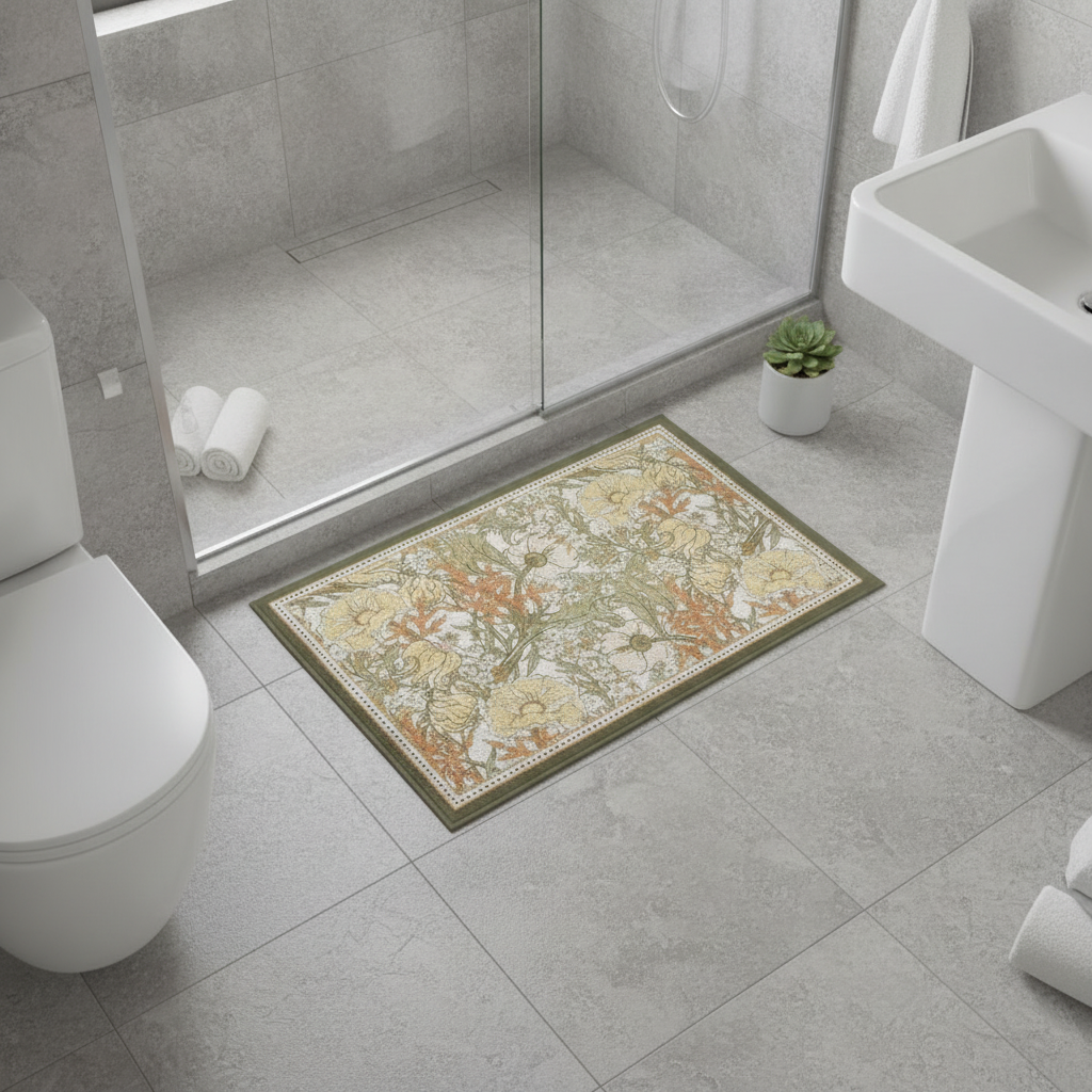 Ultra Absorbent Diatomite Bath Mat - view 9