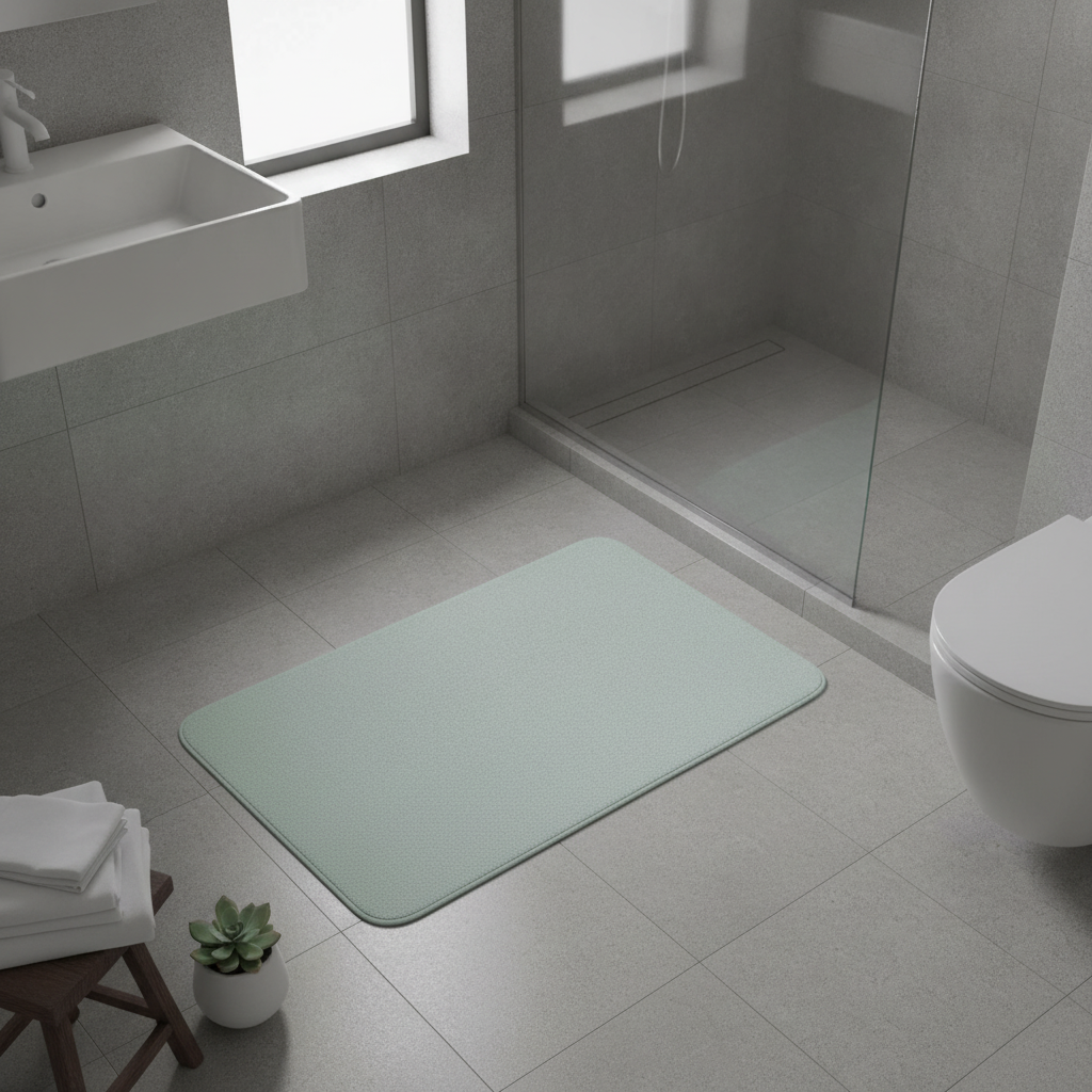 Absorbent Diatomite Bath Mat