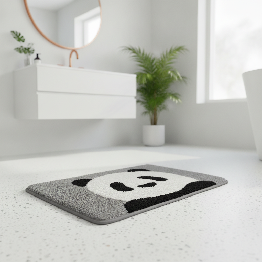 Panda Bath Mat