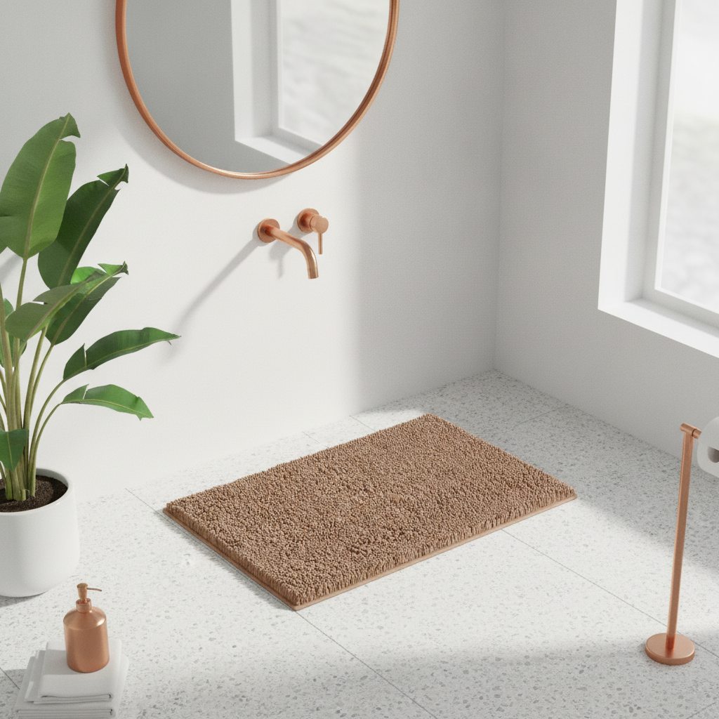 Caterpillar Bathroom Rug
