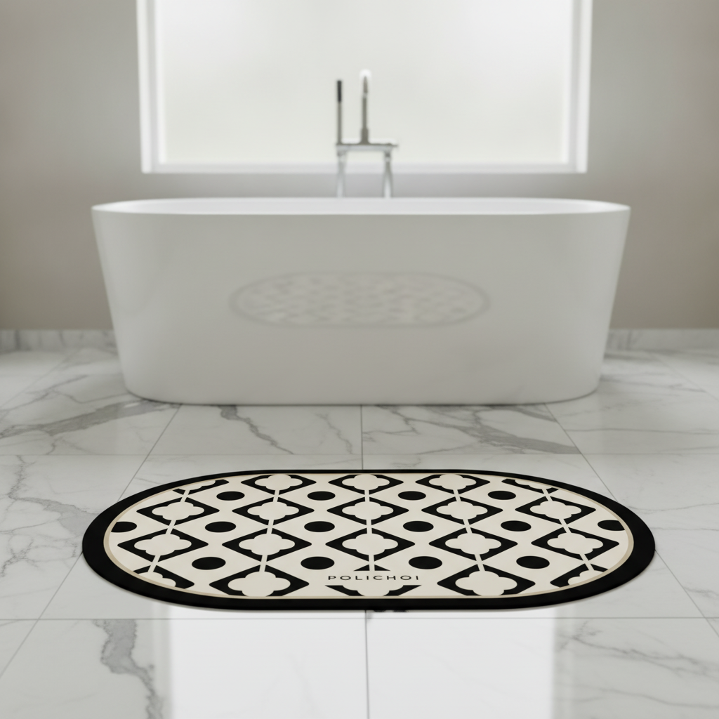 Shape Oval Bath Mat
