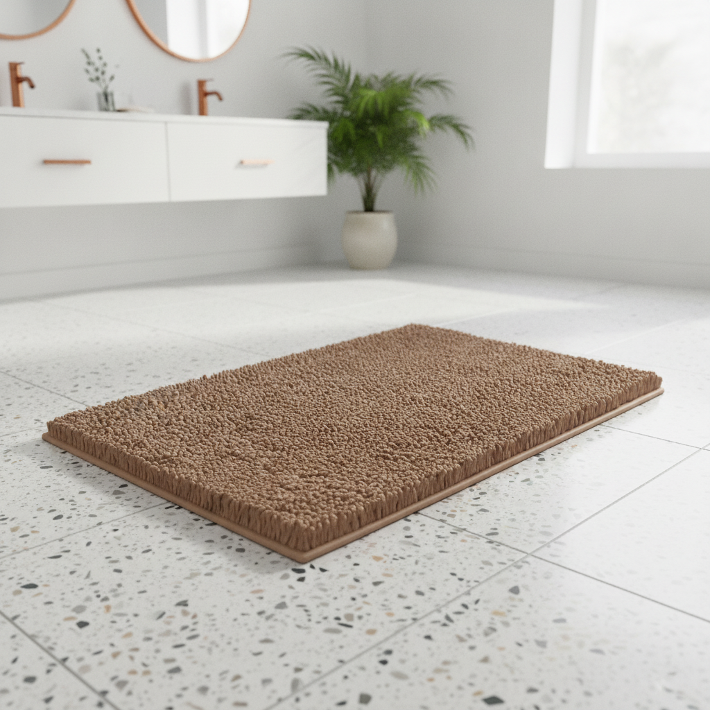 Caterpillar Bathroom Rug