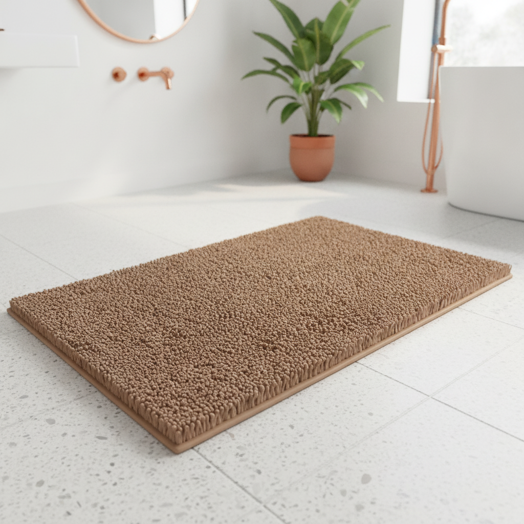 Caterpillar Bathroom Rug