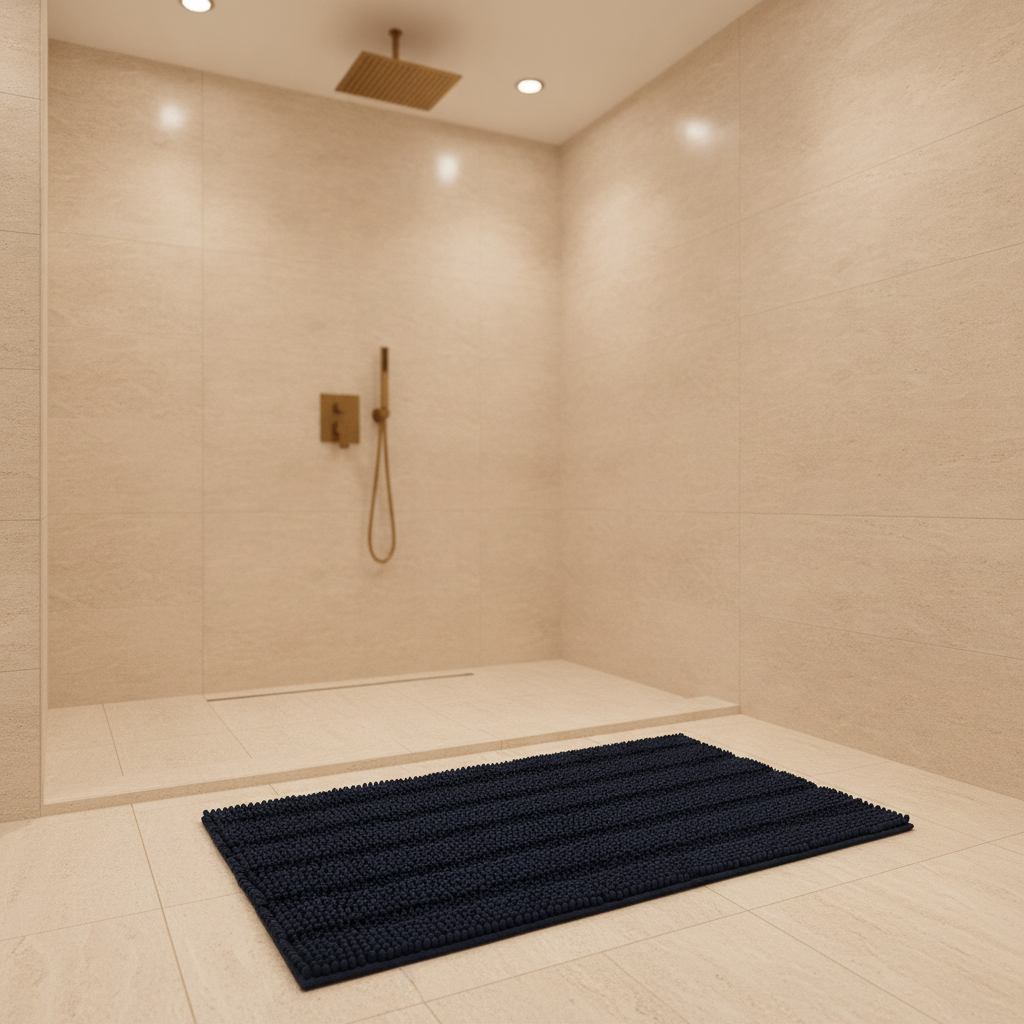 Soft Bathroom Rug - bathroom setting