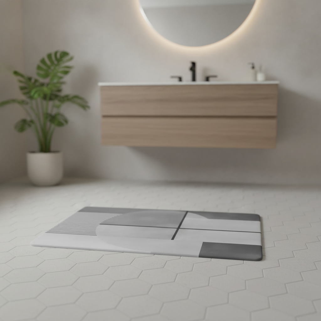 Charcoal Bath Mat