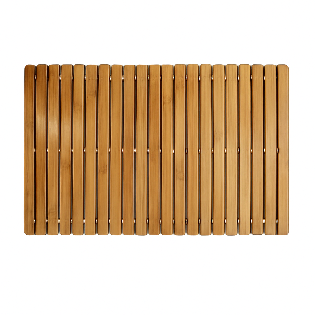 Bamboo Natural Bath Mat