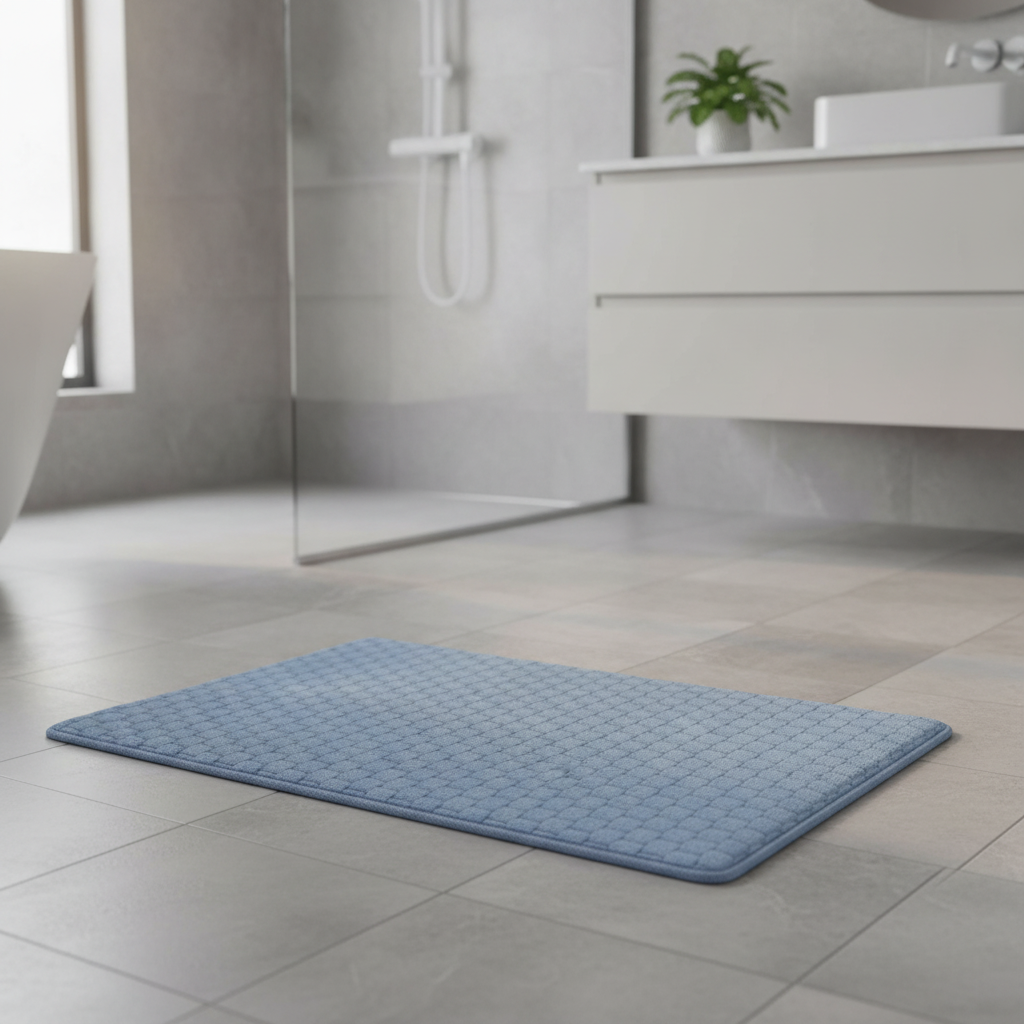 Blue Light Bath Mat