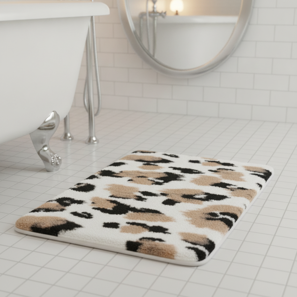 Leopard Bath Mat