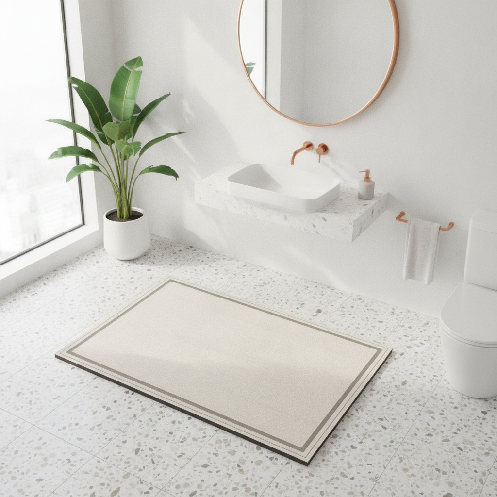 Diatomite Large Size Bath Mat