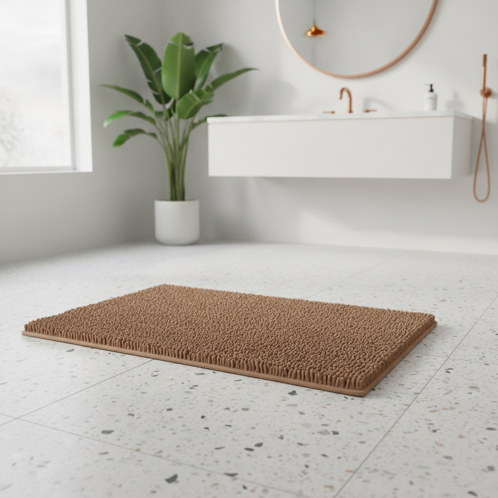 Caterpillar Bathroom Rug