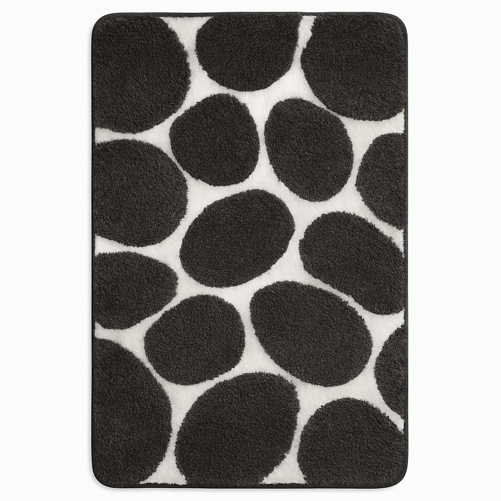 Memory Shape Pebble Bath Mat