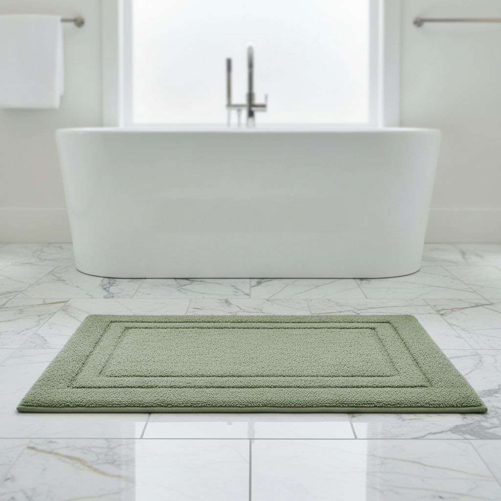 Absorbent Bathroom Rug