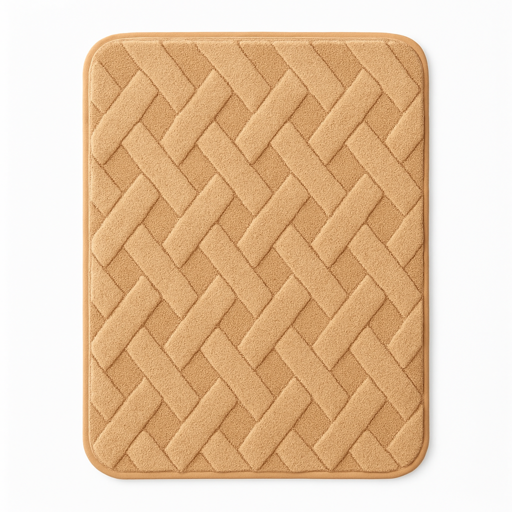 Pattern Geometric Bath Mat