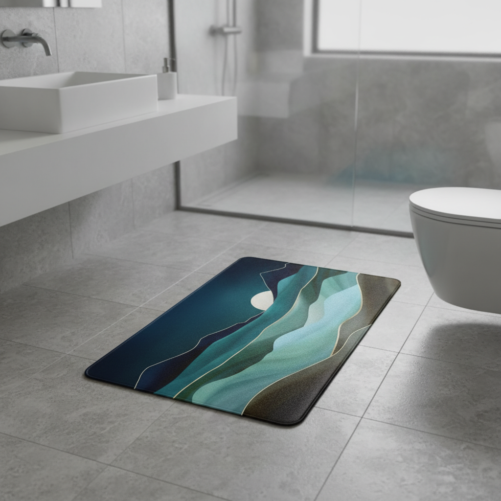 Blue Lagon Bath Mat