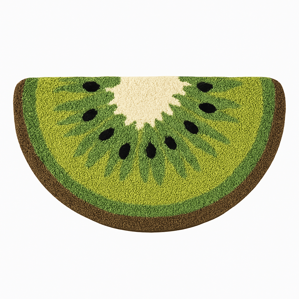 In Shape Half Moon Bath Mat