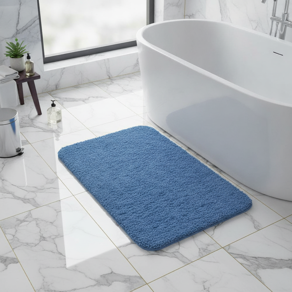 Fluffy Bathroom Rug