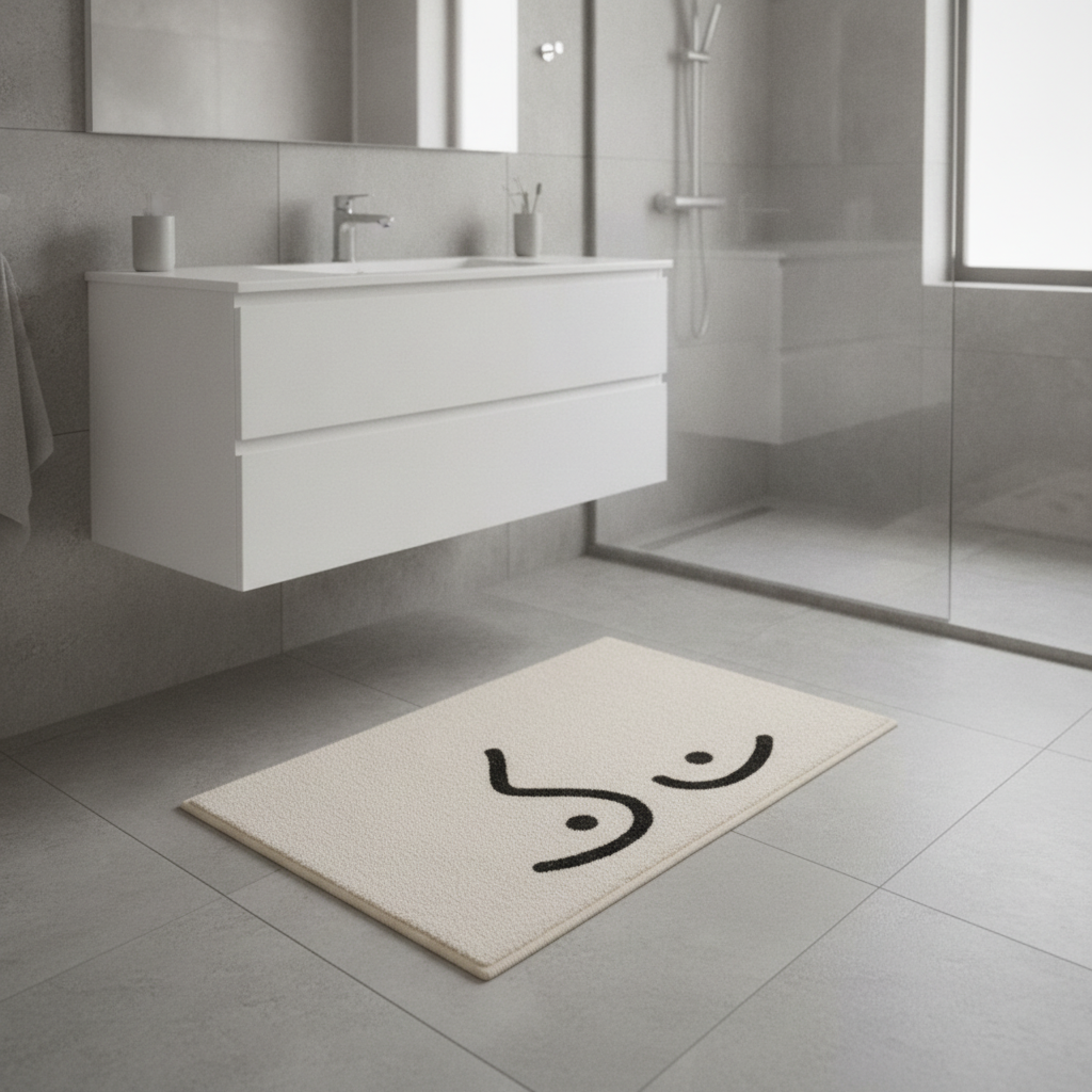 Abstract Art Bath Mat - view 40