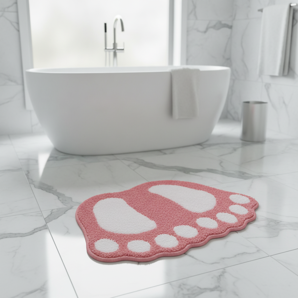 Foot Shape Bath Mat - view 9