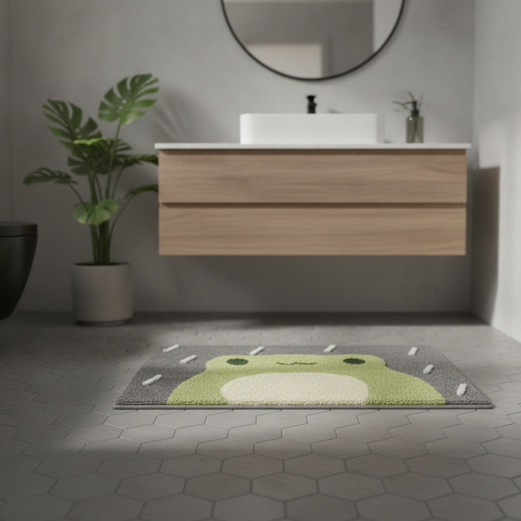 Frog Bath Mat
